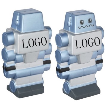 Squishy PU Robot Stress Ball